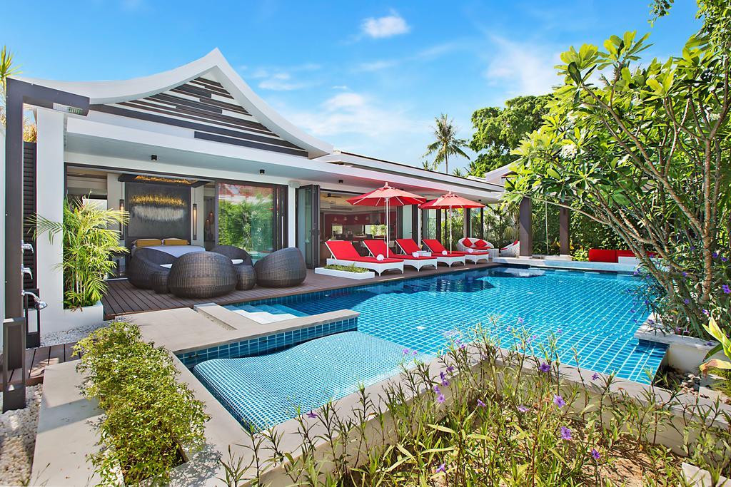 Villa Julia Koh Samui Beach With Cook And Majordome Lamai Exteriér fotografie