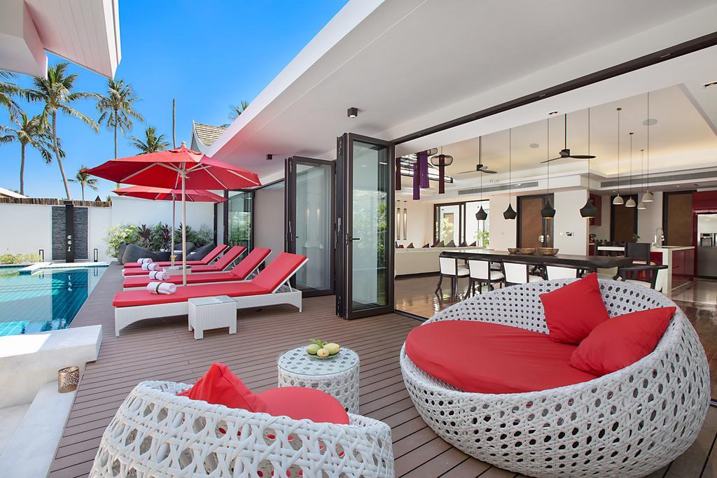 Villa Julia Koh Samui Beach With Cook And Majordome Lamai Exteriér fotografie